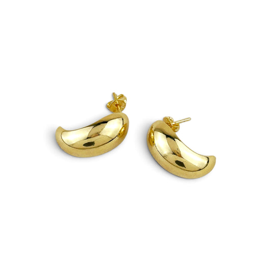 Dome Earrings Sideview
