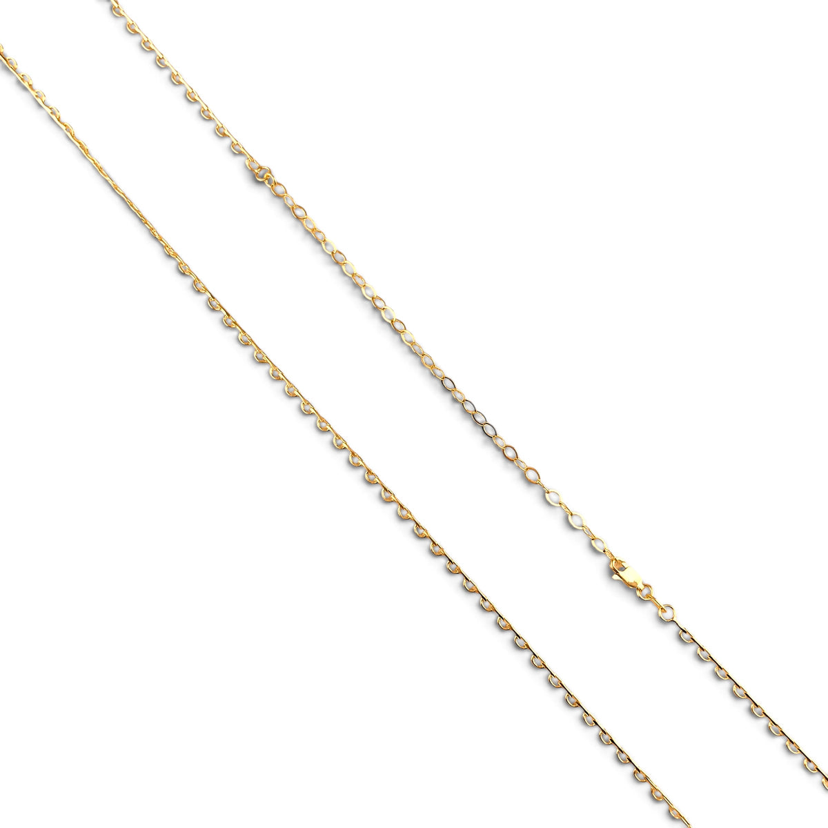 Lace Belly Chain in 18K gold-filled, view 6