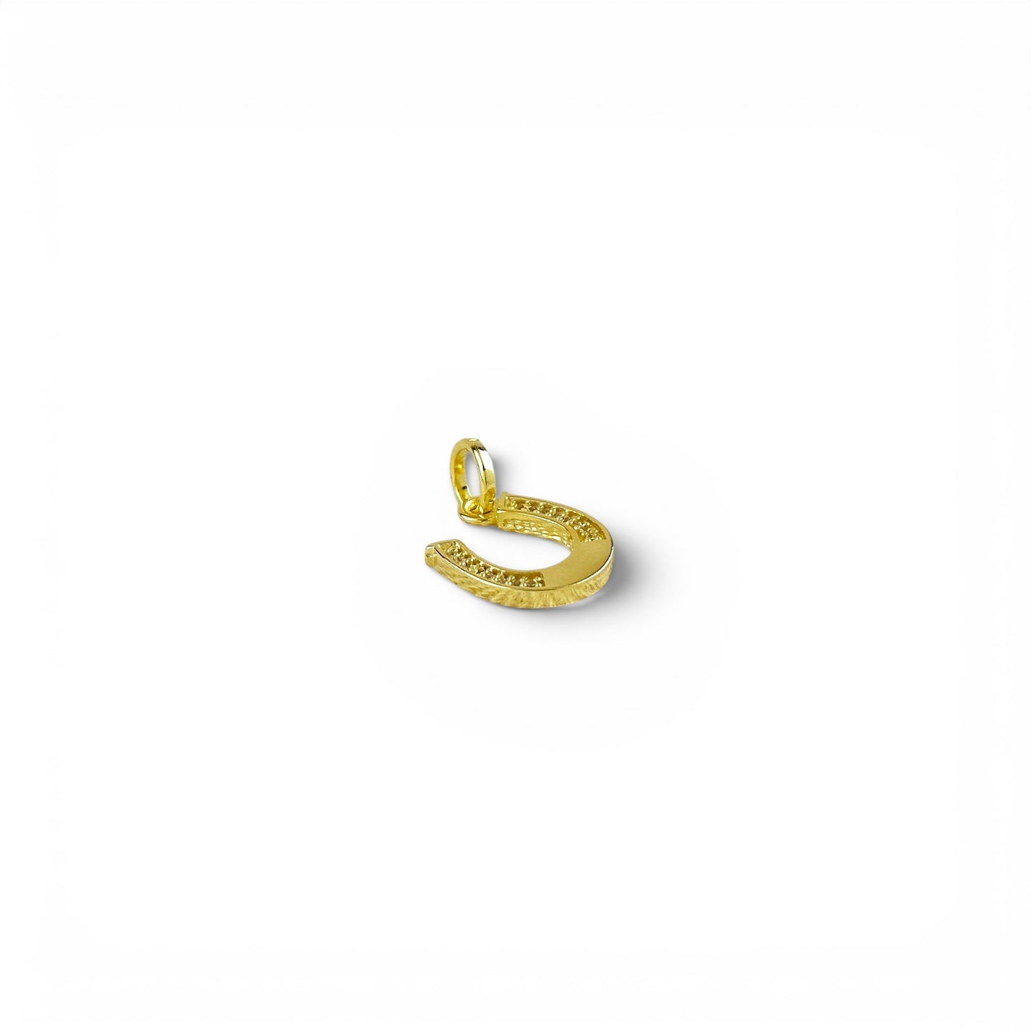 Horseshoe 18mm 18K Gold Filled Charm