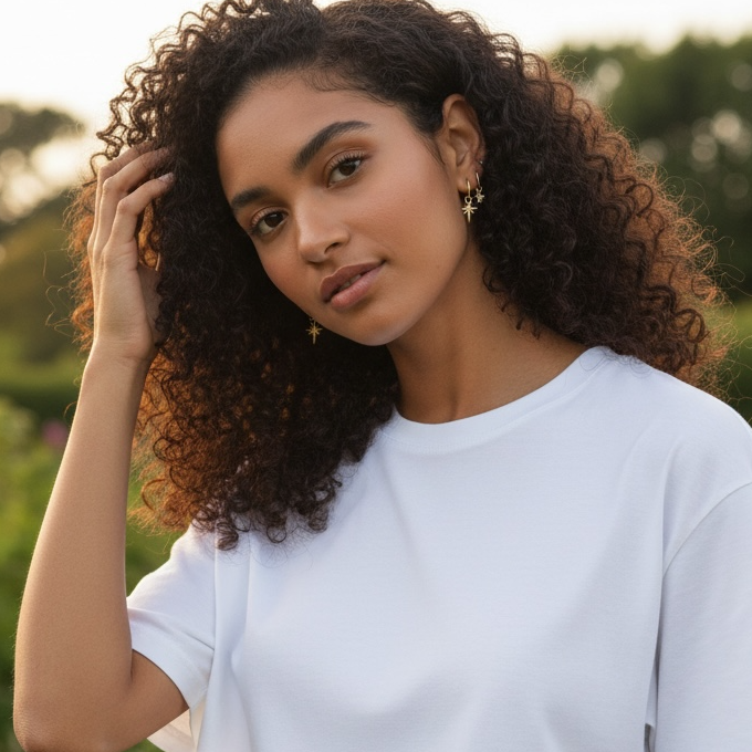 Build Your Own Hoop Set 18k Gold-Filled Earrings