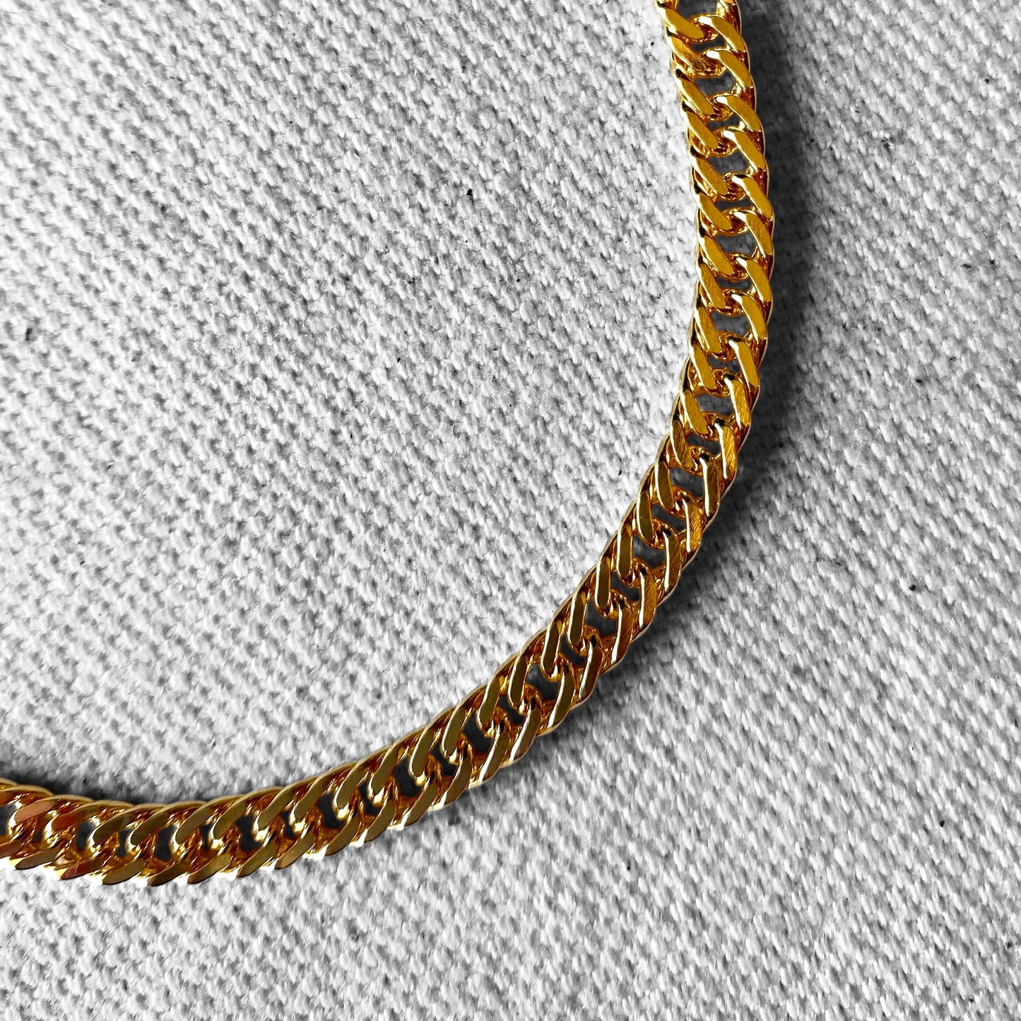 4.0mm Curb Chain 18k Gold Filled Bracelet