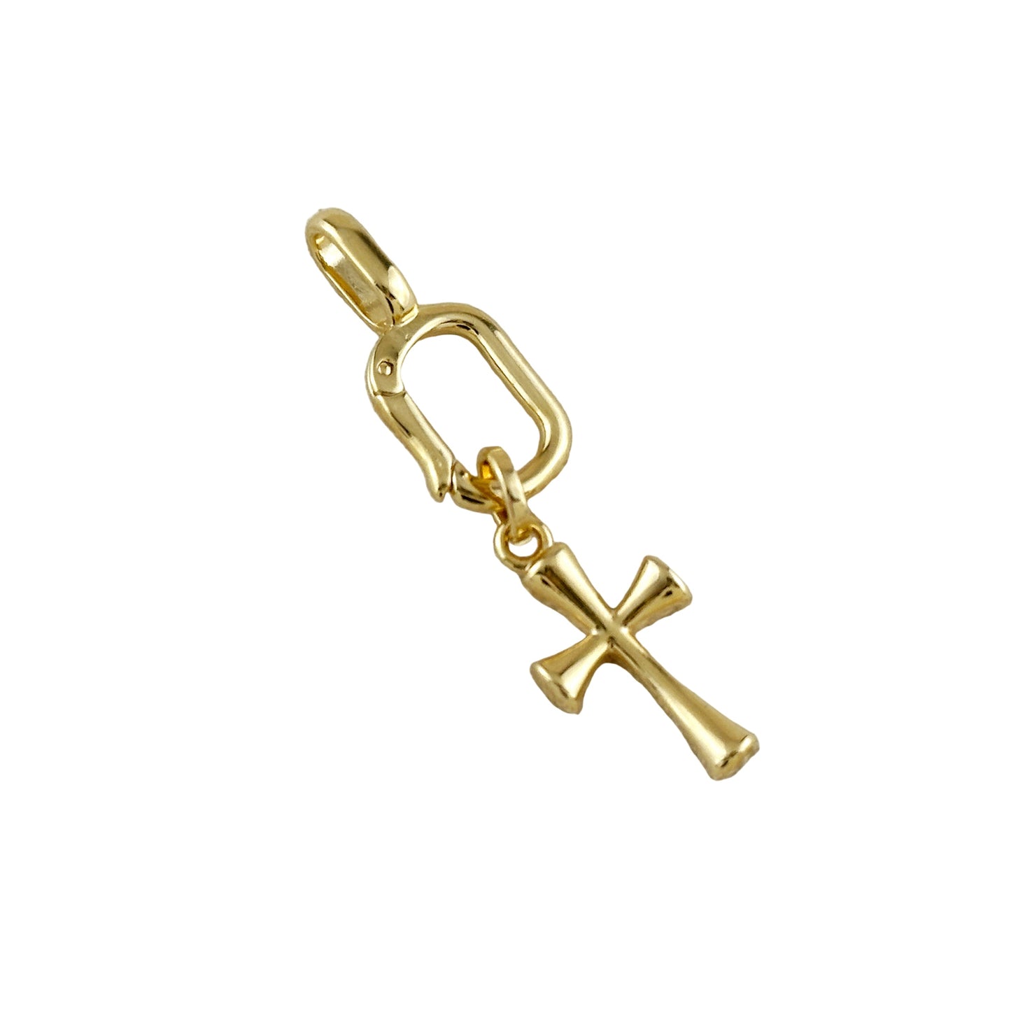 Classic Cross 18k Gold Filled Pendant