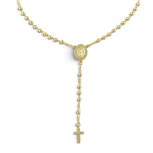 Lady of Grace Rosary Necklace