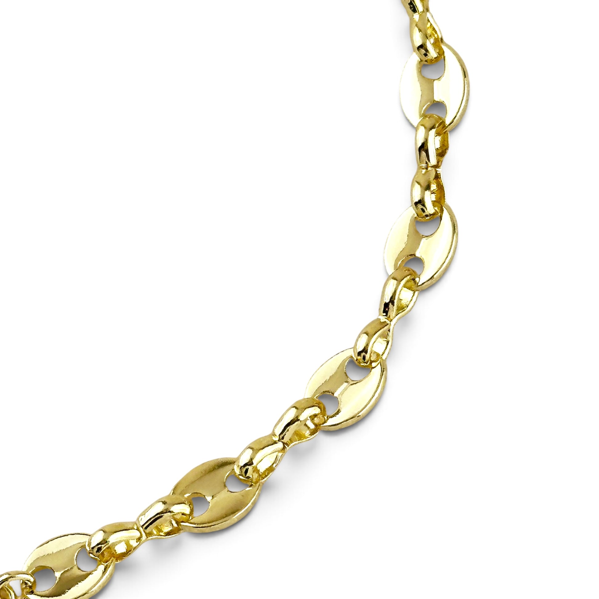 Mariner Link CZ Bracelet part closeup