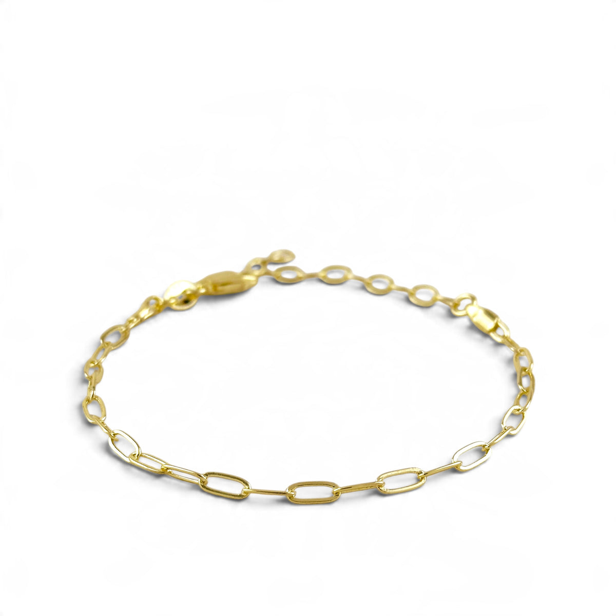 Paperclip Link Chain Bracelet