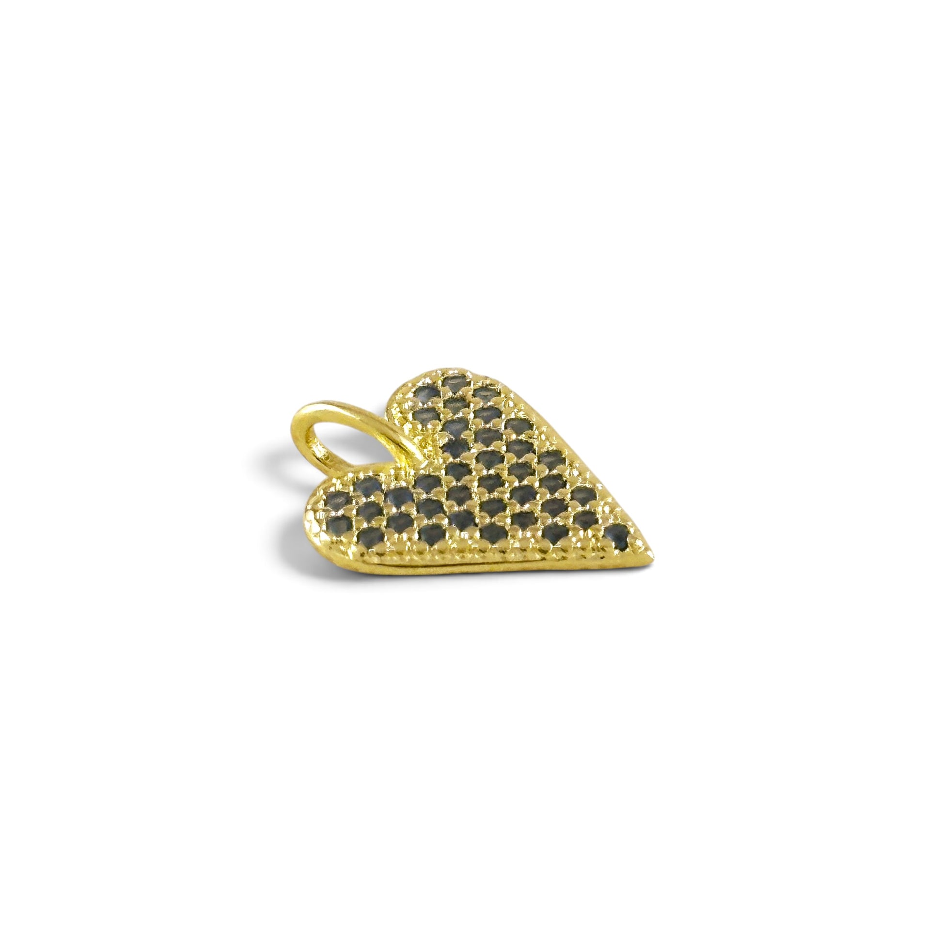 Pavé CZ Heart Pendant 