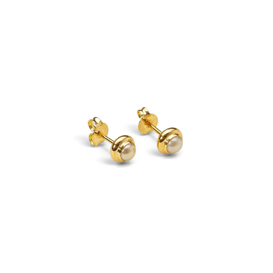 Pearl Stud Earrings