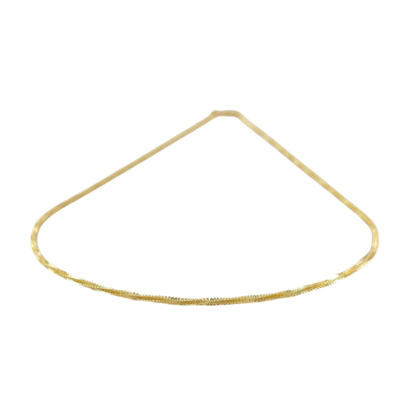 2mm Snake Chain 18K Gold Filled Necklace