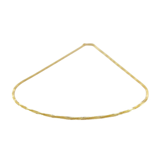 2mm Snake Chain 18K Gold Filled Necklace