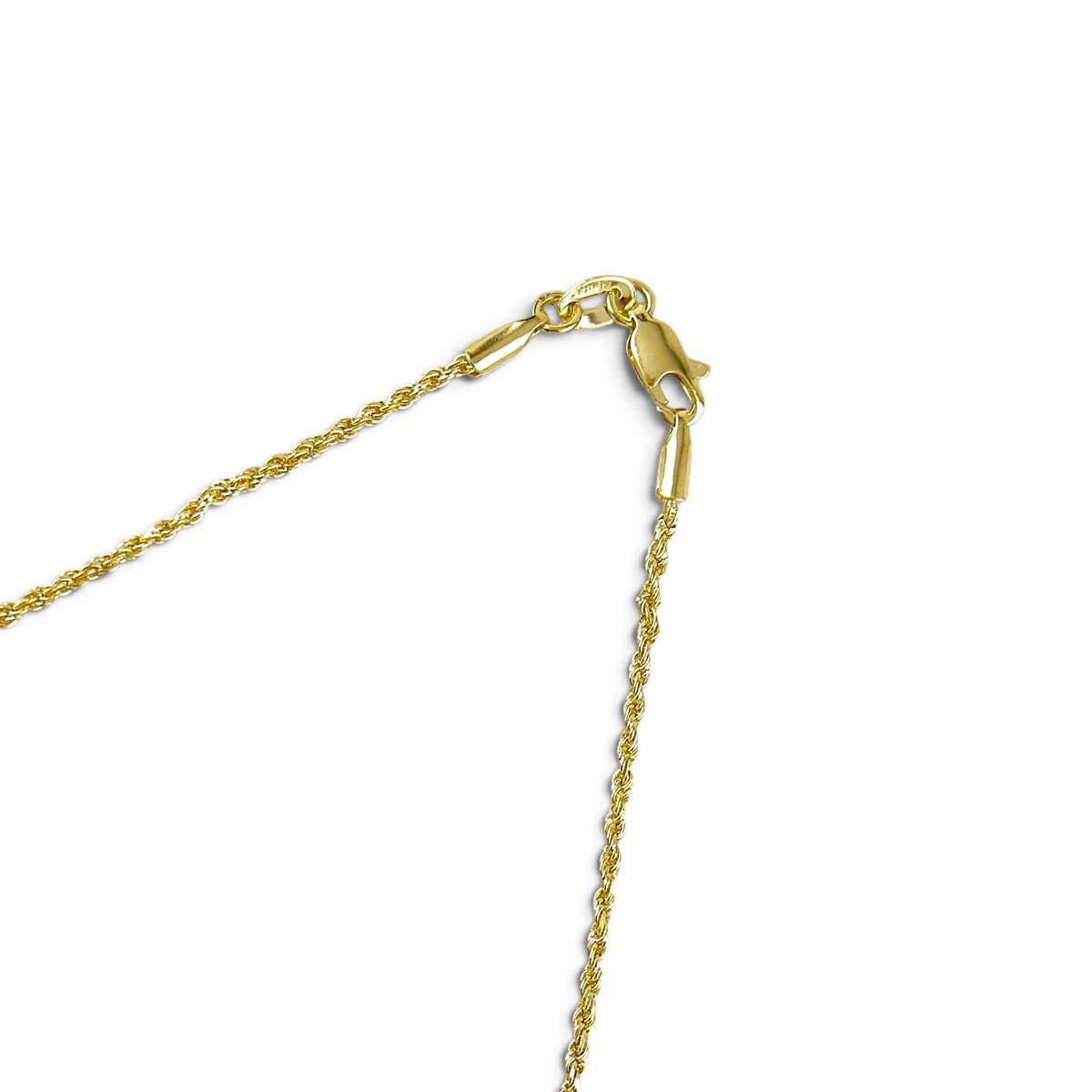 Rope Chain Necklace Closure