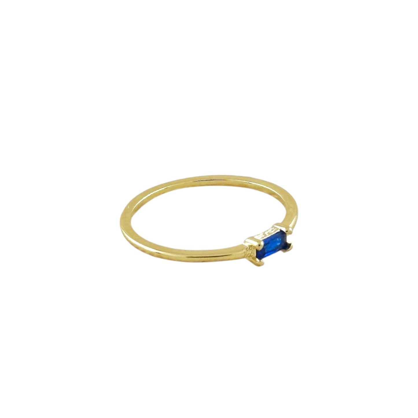 Birthstone 18K Gold Filled Ring