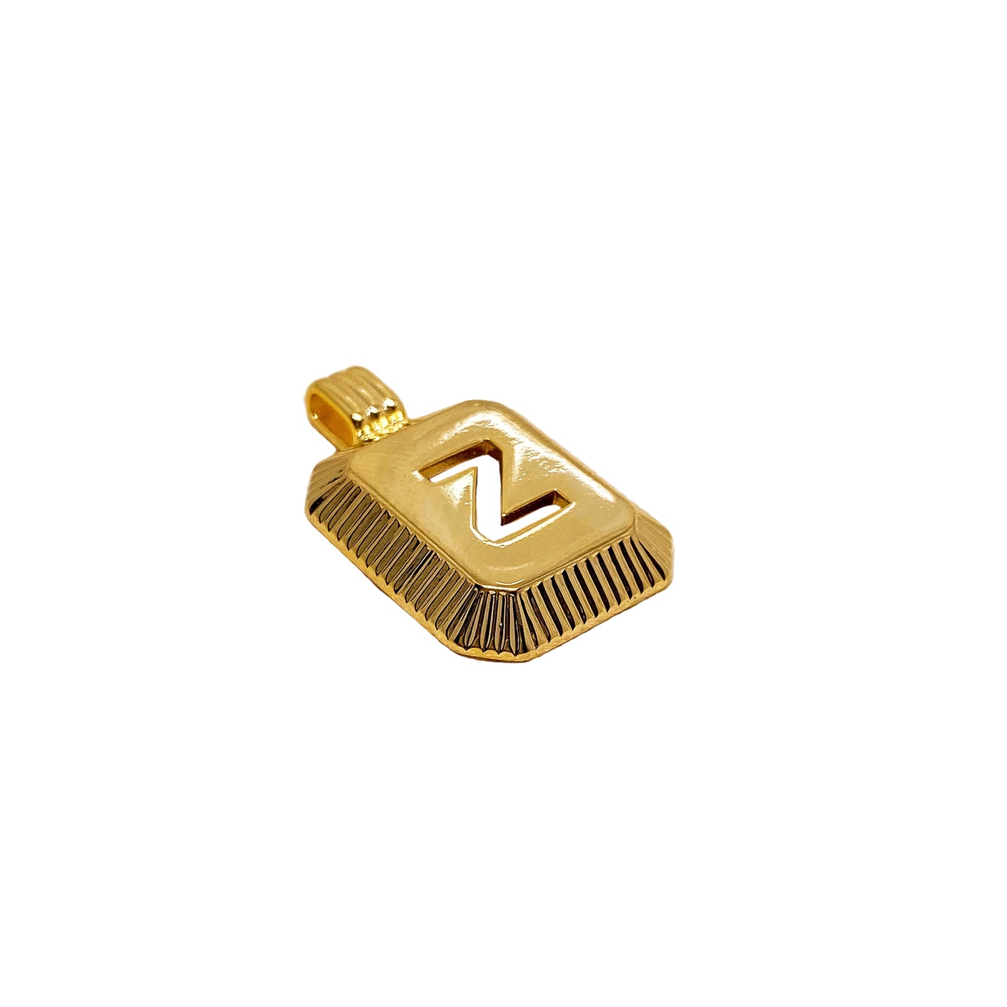Skillus 18k Gold Filled Initial Letter Z Pendant 