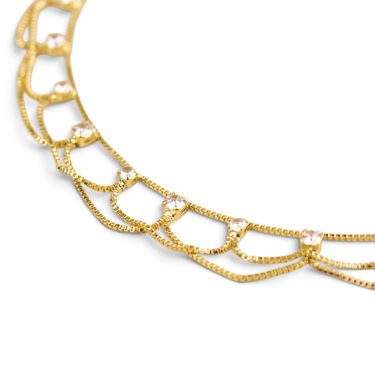 Skillus Bali Detail Anklet Closeup