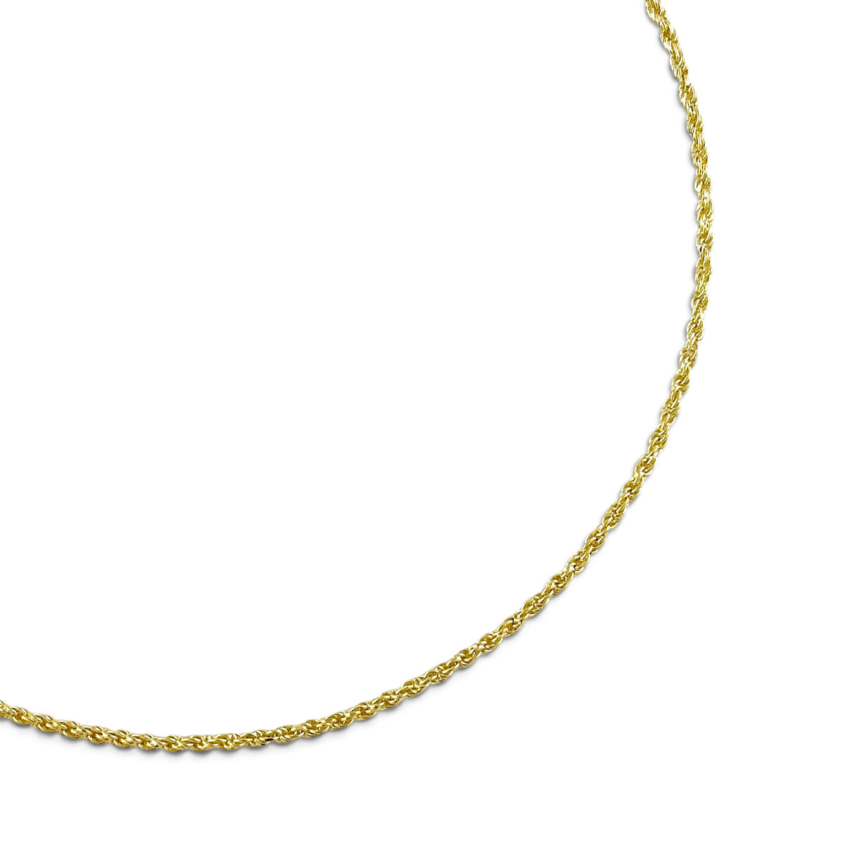 Skillus Rope Chain Necklace Closeup