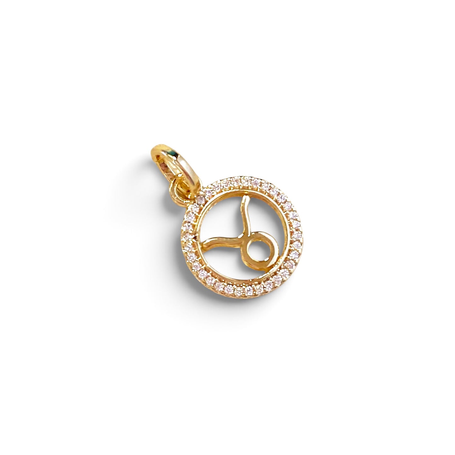 Skillus Taurus Zodiac 18K Gold Filled Pendant
