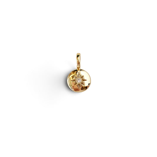 Starburst CZ Pendant 