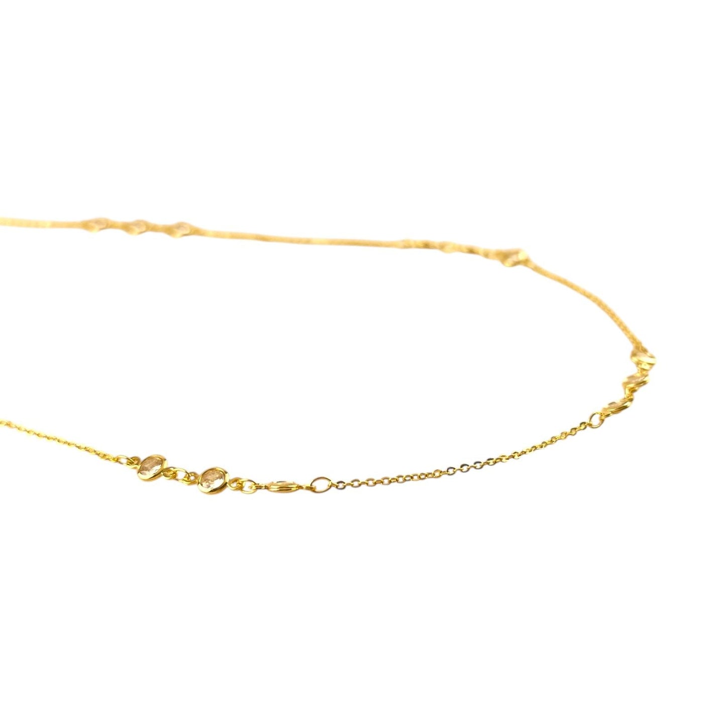 CZ Stone 18K Gold Filled Body Waist Chain Jewelry