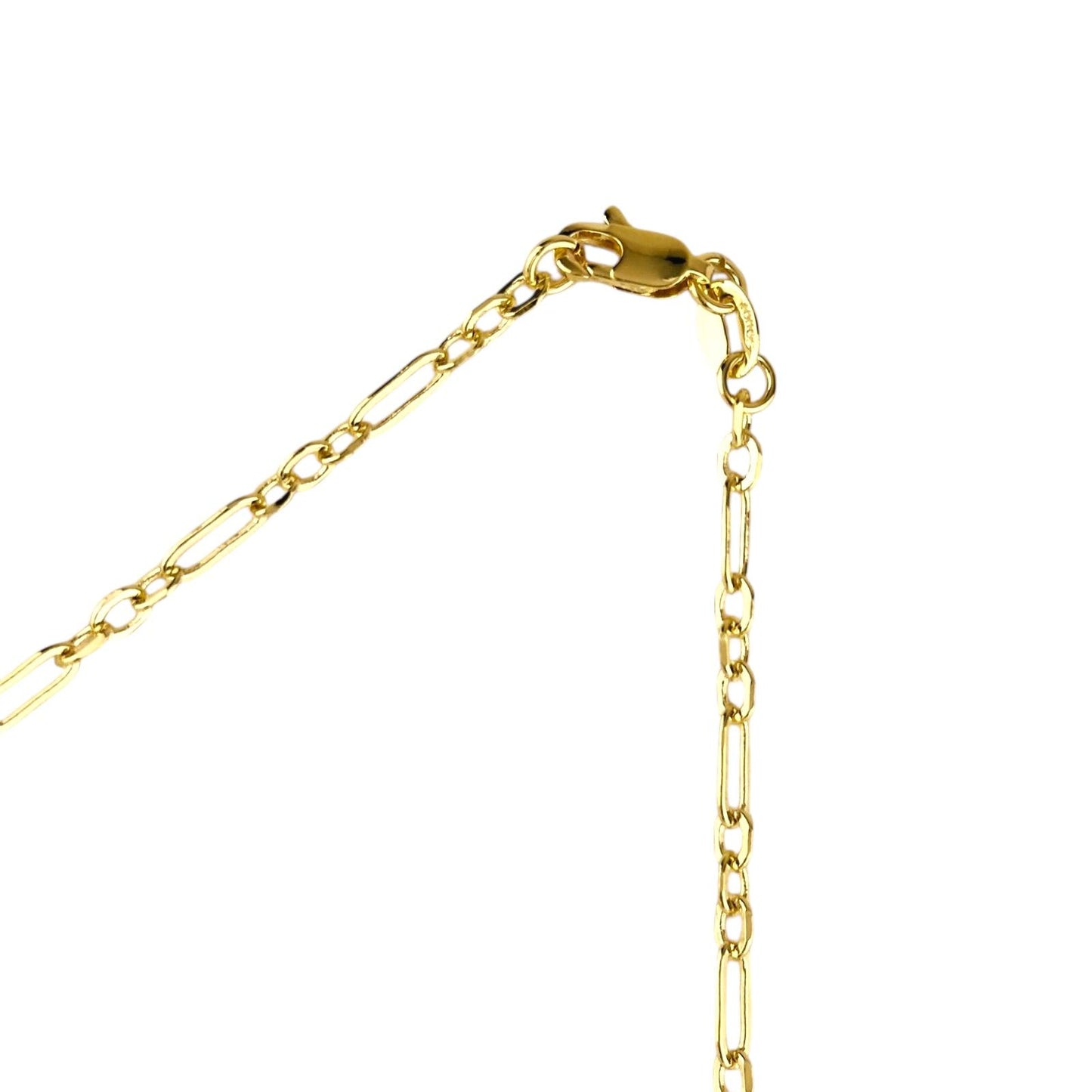 Figaro Chain 18k Gold Filled Necklace