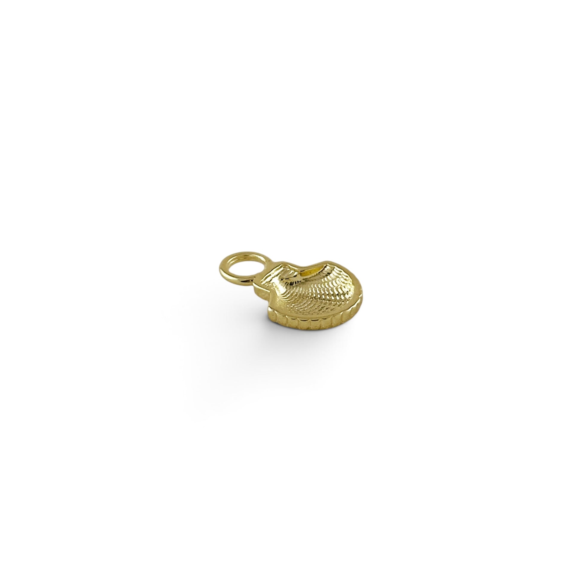 skillus 18K Gold Filled shell charm backview